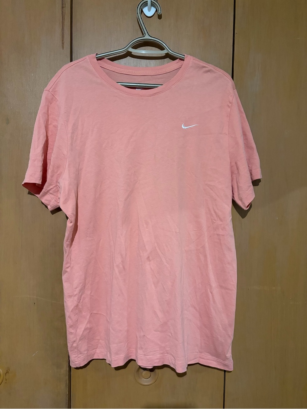 Nike Coral Pink Crew Neck T-Shirt